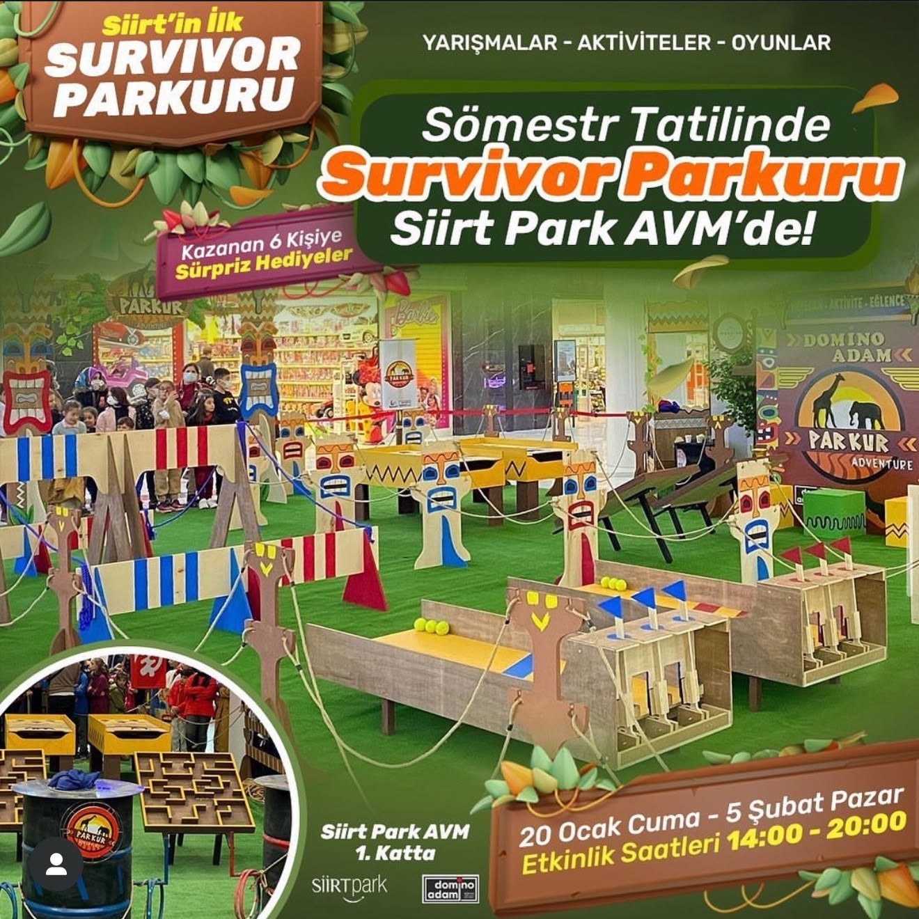 Siirt Park Avm Survivor Parkuru Organizasyonu — etkinlik görseli 1
