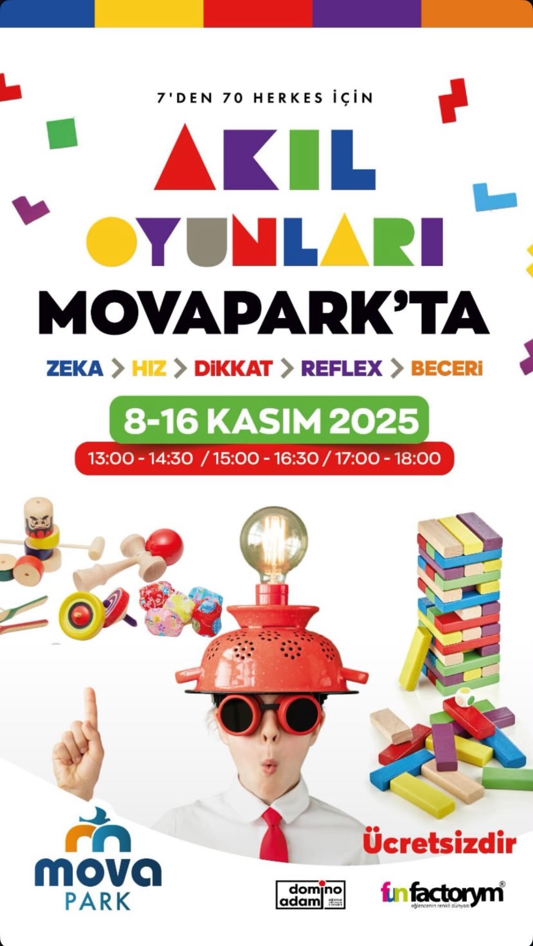 Akıl Oyunları Mova Park Etkinlikleri